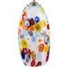 Lampada a Sospensione in Vetro di Murano  Millefiori  L-14cm