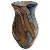 Vaso "Gita" in Vetro di Murano Originale Collezione Decoro Nuvola-H 27 cm