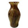 Vaso Moderno "Arya" in Vetro di Murano Originale – H 26 cm  Certificato Autentico