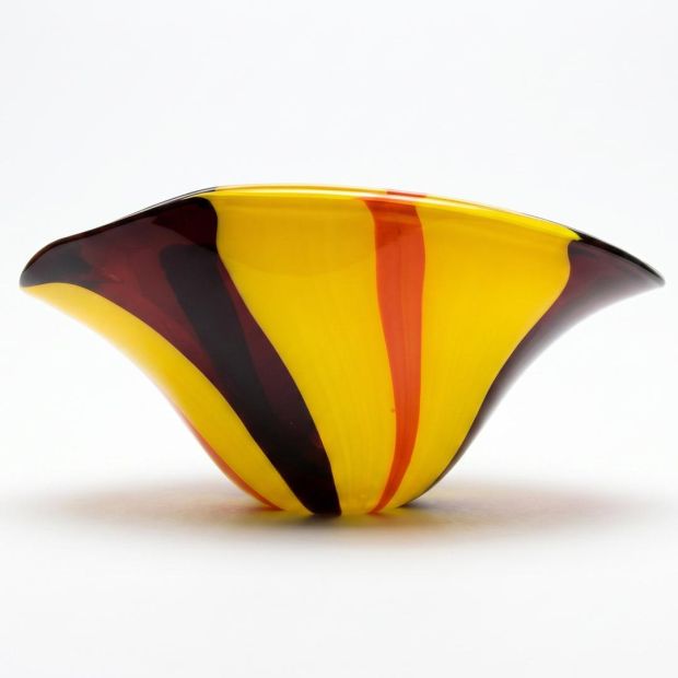 Centrotavola Artistico "Polina" in Vetro di Murano Svasato (L42)