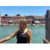 Collana perle acquamare e blu in vetro di Murano COD N-15