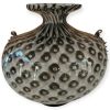Vaso "Eclissi" Lavorazione Balloton in Vetro di Murano Originale H 16 - Elegante Opera Artigianale