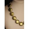 Collana perle decorazione foglia oro 24K COD N-05