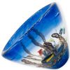 Vaso-Ciotola Massiccio Murano Sommerso "Barriera Corallina" H-21cm