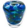 Vaso "Smeraldo" in Vetro di Murano Petalo Sommerso – H 27 cm