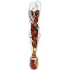 Scultura Amanti "Petali di Passione" in Vetro Artistico di Murano – H 56 cm