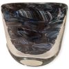 Vaso in Vetro di Murano Sommerso – Onde e Striature nei Toni-H 17 cm