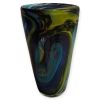 Vaso "Manju" in Vetro di Murano Originale Collezione Decoro Nuvola-H 25 cm
