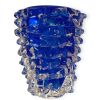 Vaso Arom H 26cm in Vetro di Murano Autentico Certificato - Opera d'Arte Artigianale Made in Italy, Complemento d'Arredo