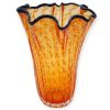 Vaso in Vetro di Murano Originale Artigianale con Certificato, Ammi  H-28 Lavorazione Baloton