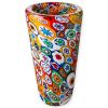 Vaso Aziza H 32 cm in Vetro di Murano Autentico Certificato - Opera d'Arte Artigianale Made in Murano Italy