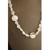 Collana perle bianche in vetro di Murano COD N-10