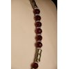Collana perle rosse in vetro di Murano COD N-04