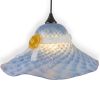 Lampada a Sospensione in Vetro di Murano "Cappello Pizzo" – H 16 cm, L 33 cm